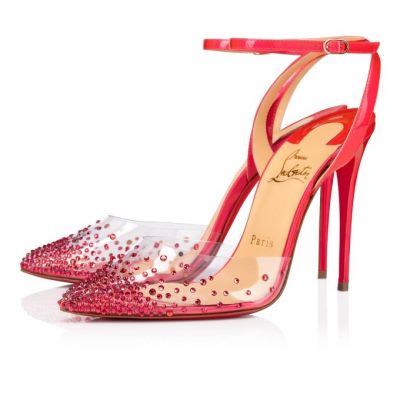 Sandalias Spikaqueen Christian Louboutin Mujer - Rosas - 3205039W167